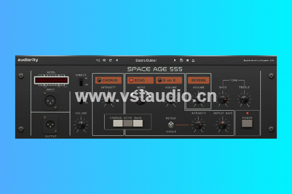 [旗舰级磁带回声效果器] Audiority Space Age 555 v1.0.3 Incl Patched and Keygen-R2R [WiN]-vst音频站