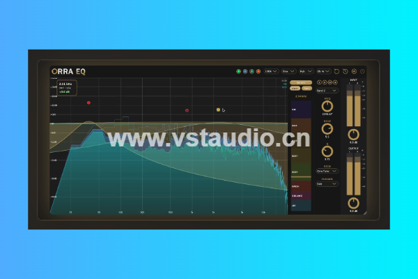 [智能16段全饱和均衡器] Orra Audio Orra EQ v1.2.1-MORiA [WiN, MacOSX]-vst音频站