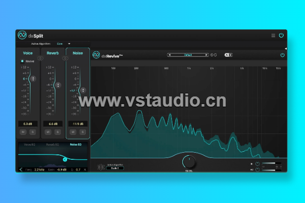 [智能分离人声、混响和噪声插件] Accentize DxSplit v1.0.8-R2R [WiN]-百度、夸克-vst音频站