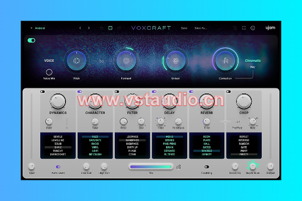 [打造独一无二的声音：创意人声多重效果插件] UJAM VOXCRAFT v1.1.0-R2R [WiN、MacOSX] - 百度、夸克-vst音频站