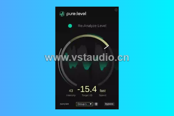 [AI 驱动的电平控制工具] Sonible Pure Level v1.0.2 U2B-MORiA [MacOSX] - 百度、夸克-vst音频站