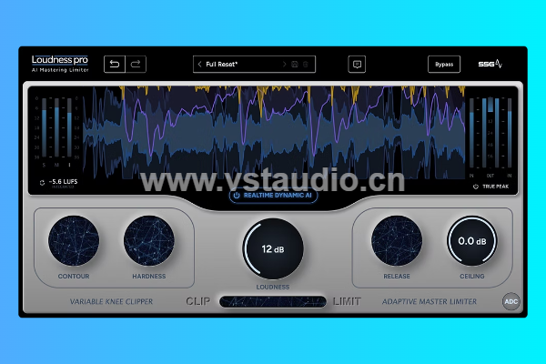 [AI 母带处理限制器] SSG Audio Loudness PRO v1.0.75 [WiN, MacOSX] – 百度、夸克-vst音频站