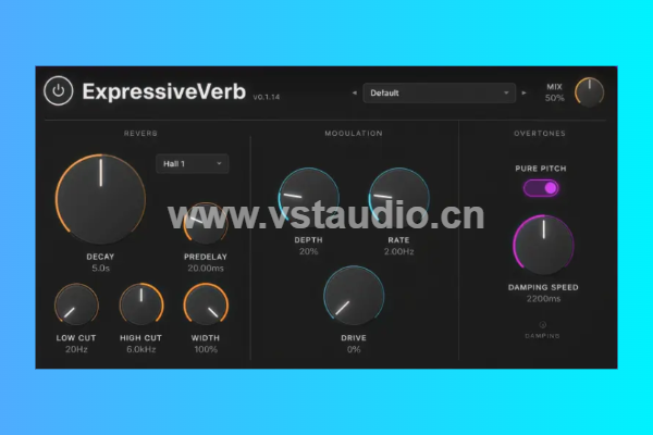 [智能音高感知混响效果器] Expressive DSP ExpressiveVerb v1.1.0 Patched+License Manager U2B-GUISEPPE [MacOSX] - 百度、夸克-vst音频站