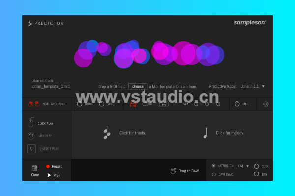 [MIDI作曲工具] Sampleson Predictor v1.0.3 Incl. Keygen-MOCHA [WiN] - 百度、夸克-vst音频站