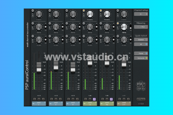 [多通道混音处理工具] PSPaudioware PSP auralControl v1.3.0-R2R [WiN] - 百度、夸克-vst音频站