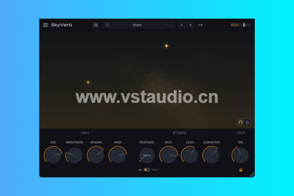 [空间混响] kelegorm SkyVerb (Spatial Reverb) v1.0.22 [WiN, MacOSX] - 百度夸克-vst音频站