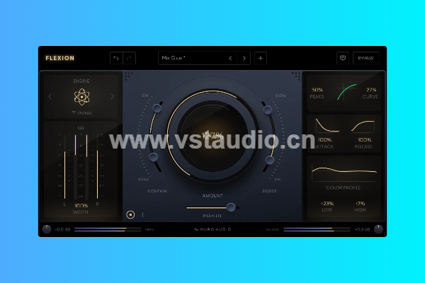 [混音神器：终极声音润色器] Nuro Audio Flexion v1.0.2 Incl Patched and Keygen-R2R [WiN] - 百度夸克-vst音频站
