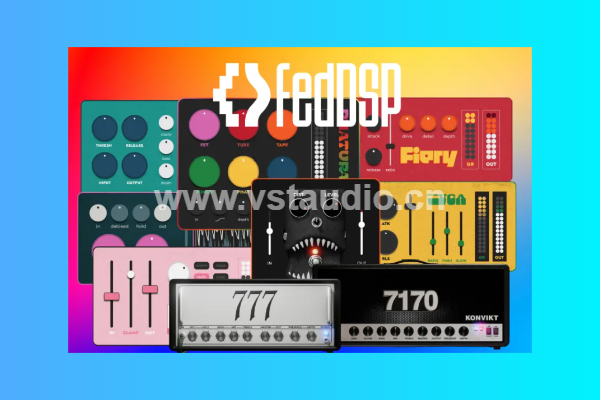 [fedDSP 全套音频插件合集] fedDSP Bundle 2026.07-GUISEPPE [MacOSX] - 百度夸克-vst音频站
