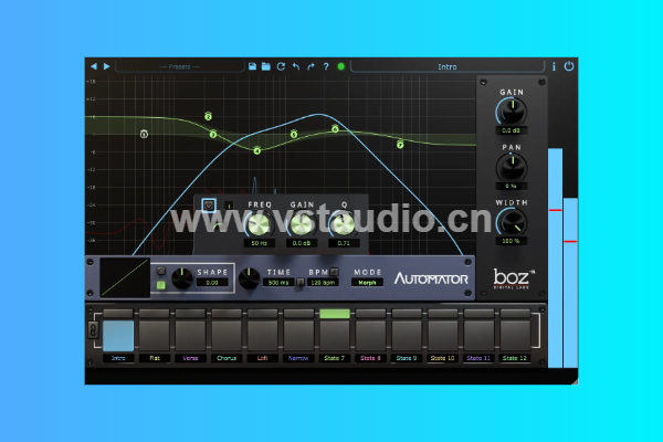 [混音自动化插件] Boz Digital Labs Automator v1.0.7 U2B-MORiA [MacOSX] - 百度夸克-vst音频站