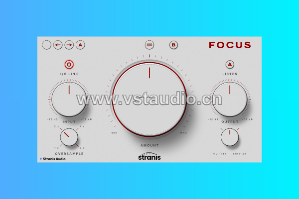 [响度和清晰度插件] Stranis Audio Focus v1.0.0-itUsed [WiN] - 百度夸克-vst音频站