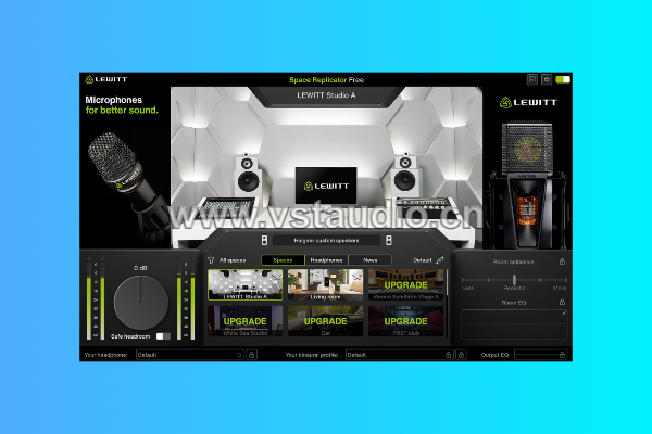 [耳机校准插件] Lewitt Audio Space Replicator Free (Headphone Calibration) v1.0.0.1/1.0.0.4 [WiN, MacOSX] - 百度夸克-vst音频站