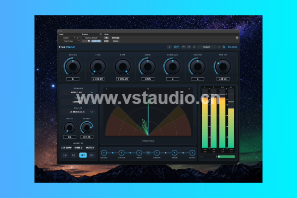 [专业级立体声声像与空间成像插件] The Note Audio True Panner v1.0.5 [WiN, MacOSX] - 百度夸克免费下载-vst音频站