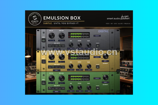 [高精度模拟器] Smart Audio Solution Emulsion v1.0.9-itUsed [WiN]-vst音频站